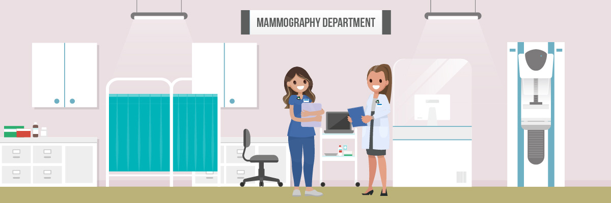 Mammography Department illustration © ̽Ƶapp